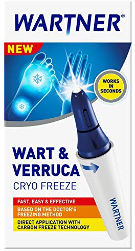 WARTNER® Cryo Freeze Wart & Verruca Remover - Carbon Freeze Technology Based on The Doctor's Freezing Methods for Fast, Easy & Effective Treatment