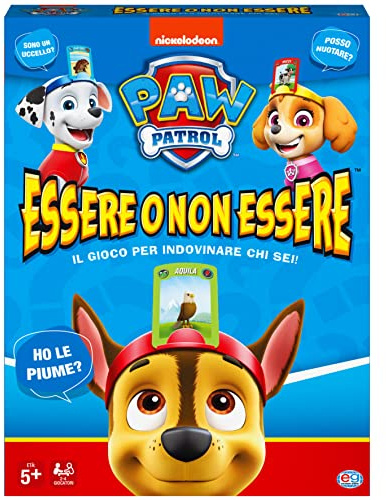 Spin Master Games Hedbanz Junior Paw Patrol Brettspiel mit Bildern zum Rätseln für Familien und Kinder ab 5 Jahren