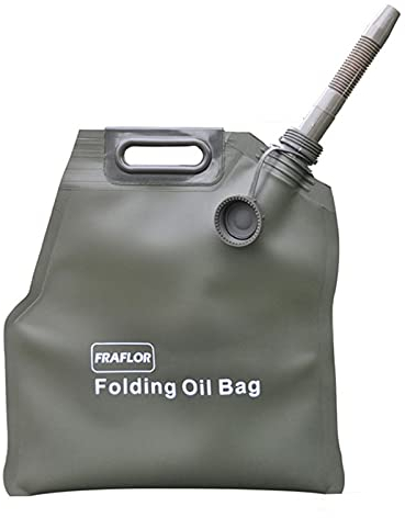 Recipientes para Gasolina Latas de Gasolina Plegables Bolsa de Agua/Aceite Suave portátil Cubo de Almacenamiento de Gasolina, con Bomba Manual de sifón x1 (Capacidad: 5L, 10L, 20L, 30L)