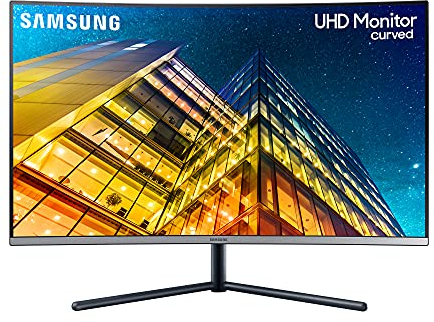 Samsung U32R590CWP Ecran PC 32 (16:9), UHD 4K 3840x2160, 60Hz, VA 4ms, Incurvé, 250cd/m2, 2500:1, Inclinable, Cable(s) HDMI