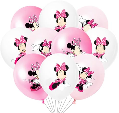 Luftballons Geburtstag Dekoration Set, 36Pcs Latexballon Rosa, Party Themed Supplies, Kindergeburtstag Deko Ballons Jungen Mädchen