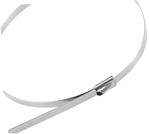DOITOOL 100stücke -kabelbinder Selbstsichernd Rostfrei Kabelbinder Für Innen Und Außenbereich Locking Krawatten Aus