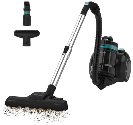 Cecotec Beutelloser Bodenstaubsauger Conga Rockstar Cyclonic Plus, 800W, 2L
