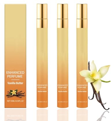 Vanille Parfüm Damen, Langanhaltend Vanille Parfüm für Haare & Körper, Underlines Your Charm, Geeignet Parfümspray für Alltag & Reisen (3PC)
