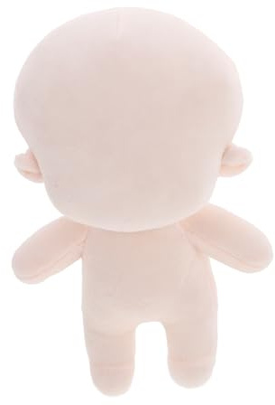 Milisten Baumwollpuppe Rohlingskörper Weich Plüschstoff Spielzeug Zum Selbergestalten Flexibler Puppenkörper Für Mädchen DIY Puppenherstellung Und Dekoration 8.27X5.71X3.54 Zoll