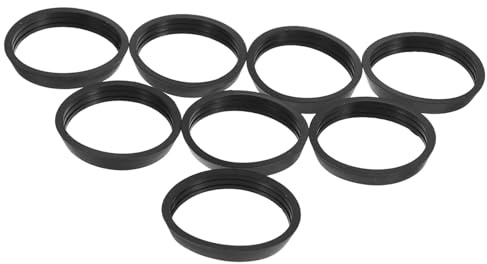 POPETPOP Arandelas De Goma Cónicas Para Mangueras De Desagüe, Juntas De Repuesto Para Lavabo, Sellado, Compatibles Piezas Del Lavabo Del Baño, Pack De 8 Unidades, Uso Multipropósito