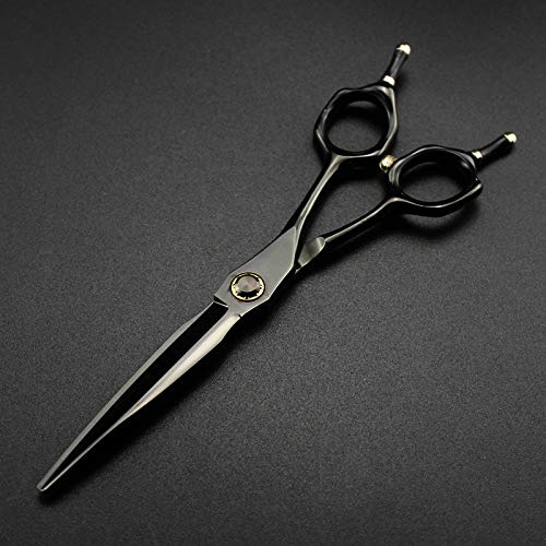 YZCIS Cesoie Professionali per Tagliare i Capelli, Forbici per Capelli Professionali da 6 Pollici 440c con Cuscinetti Neri, Taglio da Barbiere, per diradare i Capelli, Forbici da Parrucchiere (Taglio