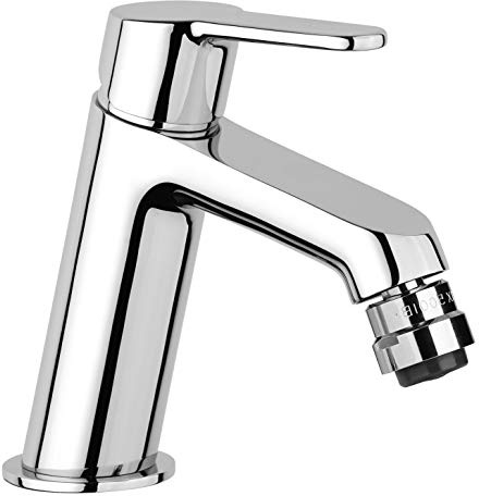 Paini - GIADA 304 Rubinetto Miscelatore Monoforo Bidet, Bagno, Cromato, Design moderno, interamente prodotto e lavorato in Italia