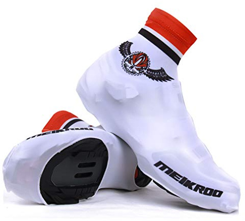 SXFJF Cubiertas para Zapatos De Bicicleta De Verano Botines, Calcetines De Cubierta para Bicicleta De Carretera Unisex Cubrezapatillas De Ciclismo Impermeable A Prueba De Vient,M