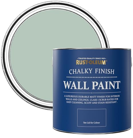 Rust-Oleum Wand- und Deckenfarbe in Kreide Finish -Pastellgrün 2.5L
