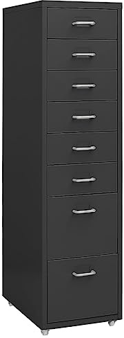 vidaXL Hurts Antracit 20x41x109 cm metall