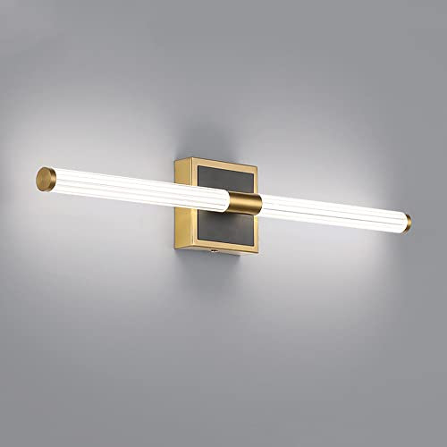 Jadssox Moderne LED-Badezimmerspiegel-Lampenleiste für Schminklicht, 10-W-Make-up-Lampen, Bild- und Displaybeleuchtung, Badspiegel-Frontleuchten, lineare Schminkwandleuchte über dem Spiegel