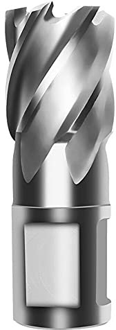 HUVNAREDE Punte da trapano cava da 30 mm Fresa magnetica in acciaio ad alta velocità Punzonatrice per lucidatura di profondità per utensile manuale multiuso-17mm