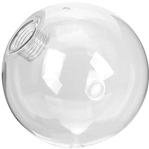 PRETYZOOM Abat-Jour En Verre Transparent Globe Pour Lustre Et Plafonnier Culot G9 Remplacement D’Abat-Jour En Verre Accessoire De Lampe Moderne 3.94 in X 3.94 in X 3.94 in