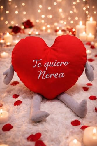 Cojín corazón Personalizado (con Brazos y piernas)