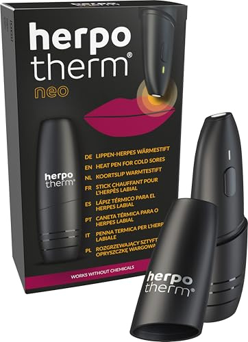 Herpotherm Neo Cold Sore Treatment Device – Long Lasting and Reusable Heat Pen (Herpotherm neo)