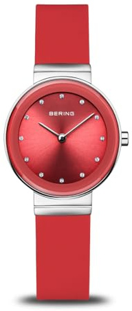 Bering Damen Quarzuhr Classic Collection mit Edelstahl und Saphirglas 3 ATM