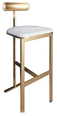 HYRTHAFSDF Hocker Barstühle einfache Barhocker Hochhocker Barstühle aus Schmiedeeisen Gold Hochfußstühle Homestay Hochhocker
