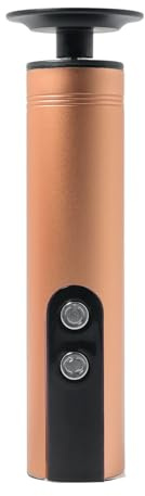 2-in-1 Elektrischer Hornhautentferner mit 9 einstellbaren Geschwindigkeiten 2000 mAh LED Display Pediküre und Maniküre Set mit auswechselbare Schleifscheiben (Champagner Gold)