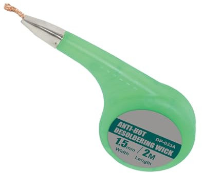 Schnelle Wärmeleitung, Lötdochte, 1,5 mm/2 mm/2,5 mm/3 mm/3,5 mm, geeignet für professionelle Reparatur von Leiterplatten und elektronischen Geräten