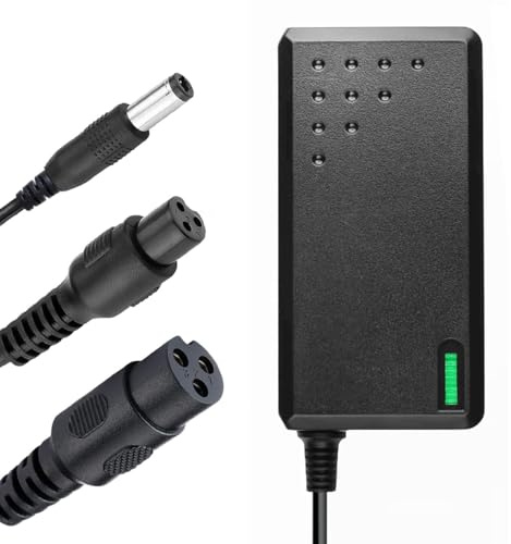 3-Pin XLR Battery Charger for iScooter IX3 IX4 800W 1000W Ridstar Q20 Lite Fat Tire Motor Electric Bike Motorcycle PN: FY1505462000 Ac Dc Adapter Class 2 Power Supply