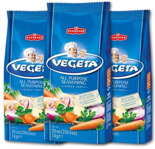 Podravka Vegeta Classique Assaisonnement Alimentaire 3x1000gr Sac