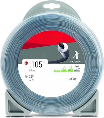 YXZZZZ Für Oregon 22-305 für Magnum Gatorline runde Trimmerschnur, 0,3 x 67,8 m