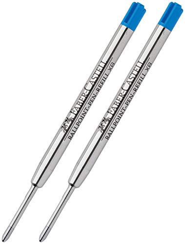 Faber-Castell Kulspetspatroner (2 stycken, extra bred – blå)