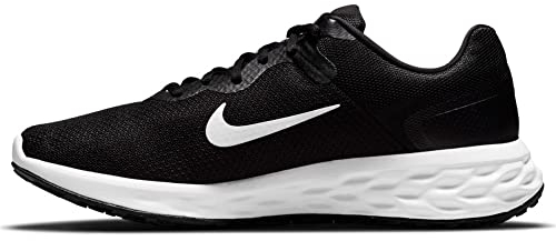 Nike Revolution 6 Straßenlaufschuh für Herren, Black/White-Iron Grey, DC3728-003, 39 EU (6.5 US)