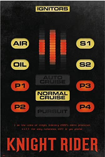 empireposter Knight Rider - Poster - Kontrolleinheit KITT