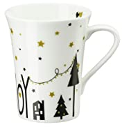 Hutschenreuther My Christmas Mug Joy Becher mit Henkel, Mehrfarbig, 02048-727428-15505