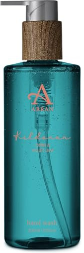 Arran Kildonan Luxury Hand Wash (300ml) Liquid Soap with Sweet Violet and Cedarwood for Soft, Hydrated Skin and Gentle Cleansing