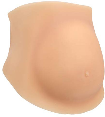 Faux Ventre de Grossesse, Silicone et Fil de Soie, Ventre Artificiel de Femme Enceinte, Accessoires de Photographie pour Photographie, Acteur, Accessoire de Performance, Cosplay