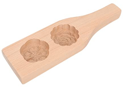 VOSAREA Mooncake Mold Chinese Cake Stamp Baking Mould for Moon Cakes Diy Wax Melt Molds Easy to Use for Mid-autumn Festivity