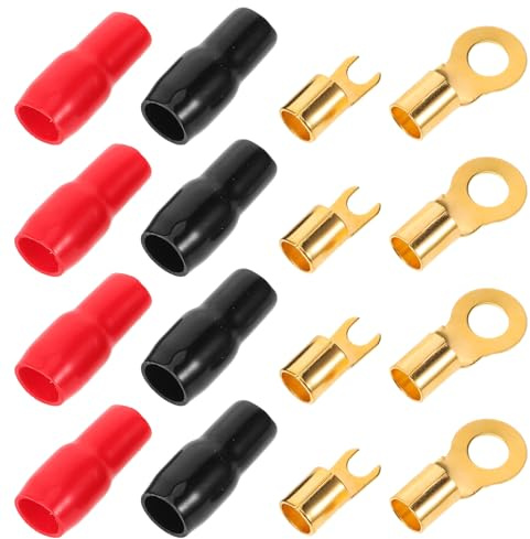 OUNONA Terminal Blocks 4ga Car Speaker Wire Connectors Wire Joiners Insulated