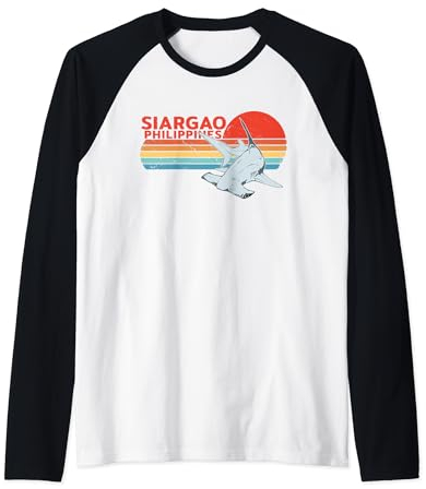 Philippinen Siargao Hammerhai Raglan