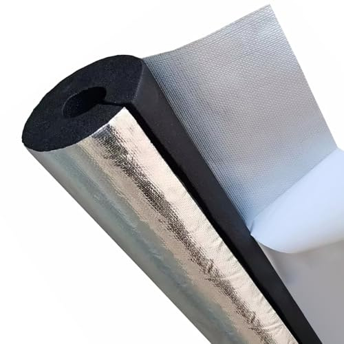 Frostschutzisolierrohr Rohrisolierung ID 20mm 25mm 34.0mm 43.0mm 48mm 60mm 76mm 89mm 110mm Isolierschlauch, für Kabel Wasserleitungen Im Innen- Und Außenbereich Industrie(110mm x 30mm x 90cm)