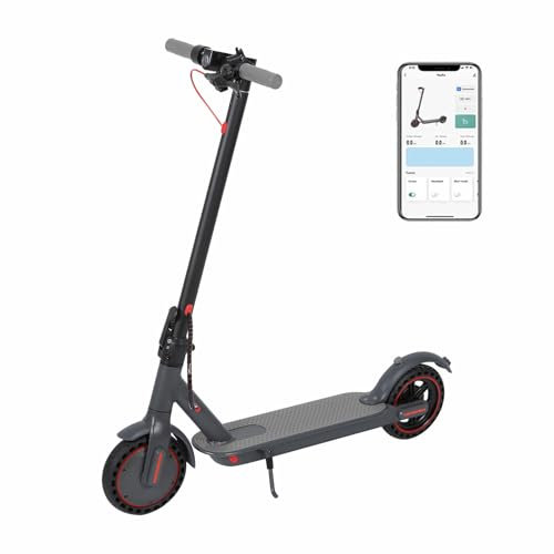 Trottinettes Électriques Adultes,8.5 Scooter Electrique Pliable,avec APP Control, Moteur 250W,Batterie 10.4Ah,3 Modes de Vitesse, Autonomie de 25-30km,Max 120KG,Trottinettes Électriques