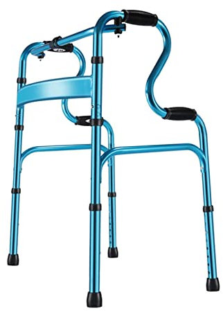 Déambulateur Pour Personnes Âgées, Cadre De Mobilité En Aluminium, Aide À La Marche Réglable En Hauteur, Charge Maximale De 150 Kg