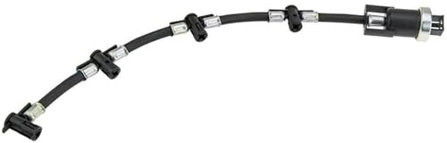Jodriva Fuel Injector Leak-off Return Pipe, for Audi, for Q5 2.0 Tdi 2008-2012 Bpp, for AU/027A car fuel return hose line