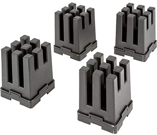 BESSEY KP Rahmenpressen‑Set KP für alle Korpuszwingen mit 29 x 9 Schiene, Variable Rahmenpresse (von 30 cm bis zu 250 cm) mit vier 90° Winkeln, Gewicht 0,55 Kg