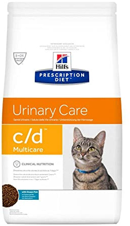 HILL'S Prescription Diet C/D Urinary Care Meeresfisch Gesundheit für die Harnwege der Katze 5 kg