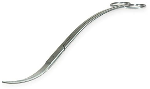 DRAK-Aquaristik Schere in Wellenform mit Standard-Schneiden 25 cm lang