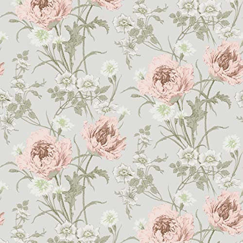 Laura Ashley Aurelie Natural Wallpaper
