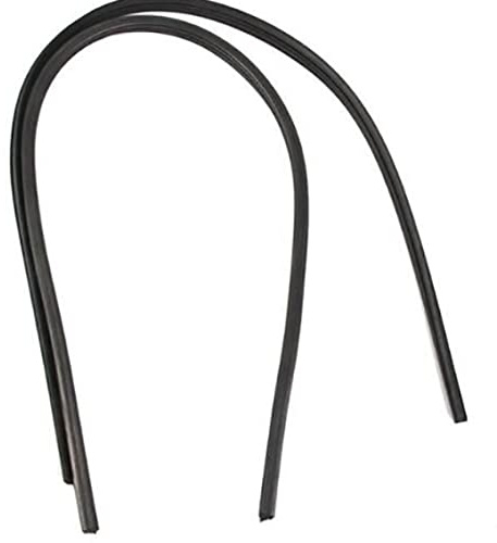 Gcroet 2 PCS tergicristallo del Parabrezza del tergicristallo Universale Sostituzione del Nastro di Gomma U Forma Universale Most Anteriore Porta Porta Pioviglio Pioviglio Porta Rainx Trattamento