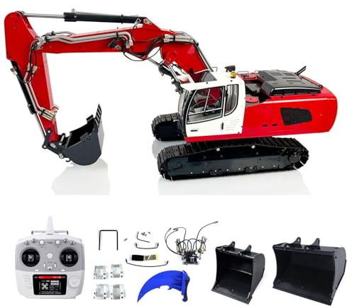 TOUCAN RC HOBBY Metall 1/14 946 Hydraulischer Funksendersteuerungs-Bagger RC Bagger Modell Kippbarer Eimer