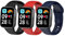 BRLYYOE 3 Pezzi Cinturini per Xiaomi Redmi Watch 3 Active, Braccialetto in Silicone Regolabile e Colorato di Ricambio