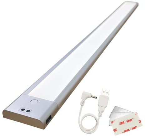 LED ATOMANT Luz de Armario LED 50cm con Sensor sin contacto Recargable USB