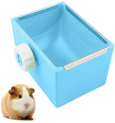Mangime per criceti, criceti, cibo, dispenser per acqua e pasti, di cibo per criceti siriani, topi da corsa, Degus o altri animali domestici
