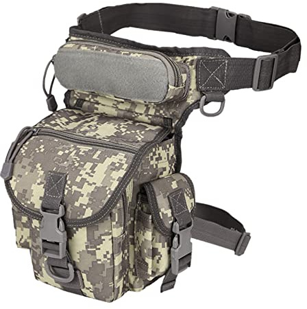 Itkcozcg Camouflage Pinpointing Metalldetektor Findtasche Journalist Fotografie Sport Beintasche Wasserdicht